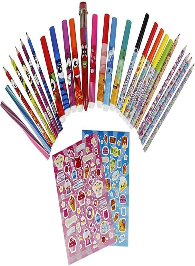 Scentos Sugar Rush Collection Mega Colouring Set, Multicolor